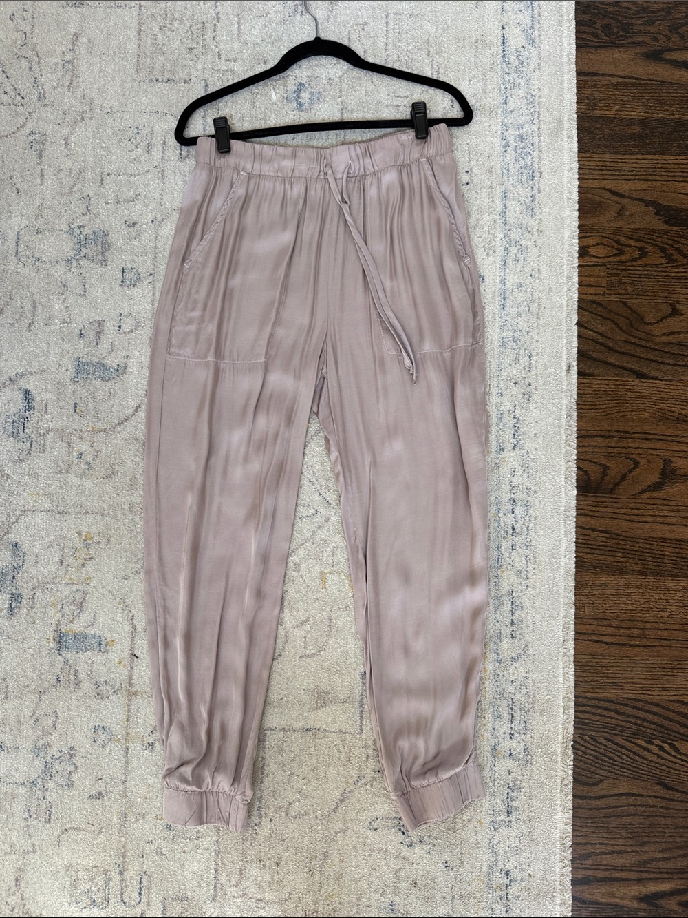 Bella Dahl Dusty Mauve Drawstring Joggers